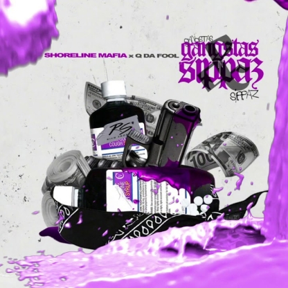 Shoreline Mafia - Gangstas & Sippas (feat. Q Da Fool) [Official Audio]